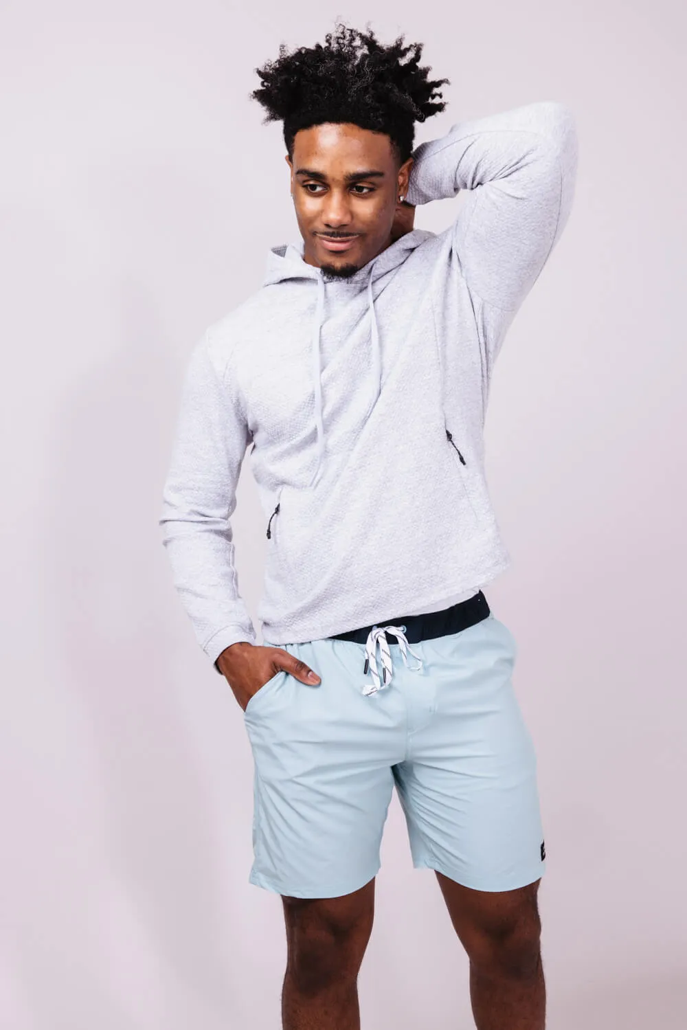 1897 Active Levitate Shorts for Men in Light Blue | STEW26-LIGHT BLUE