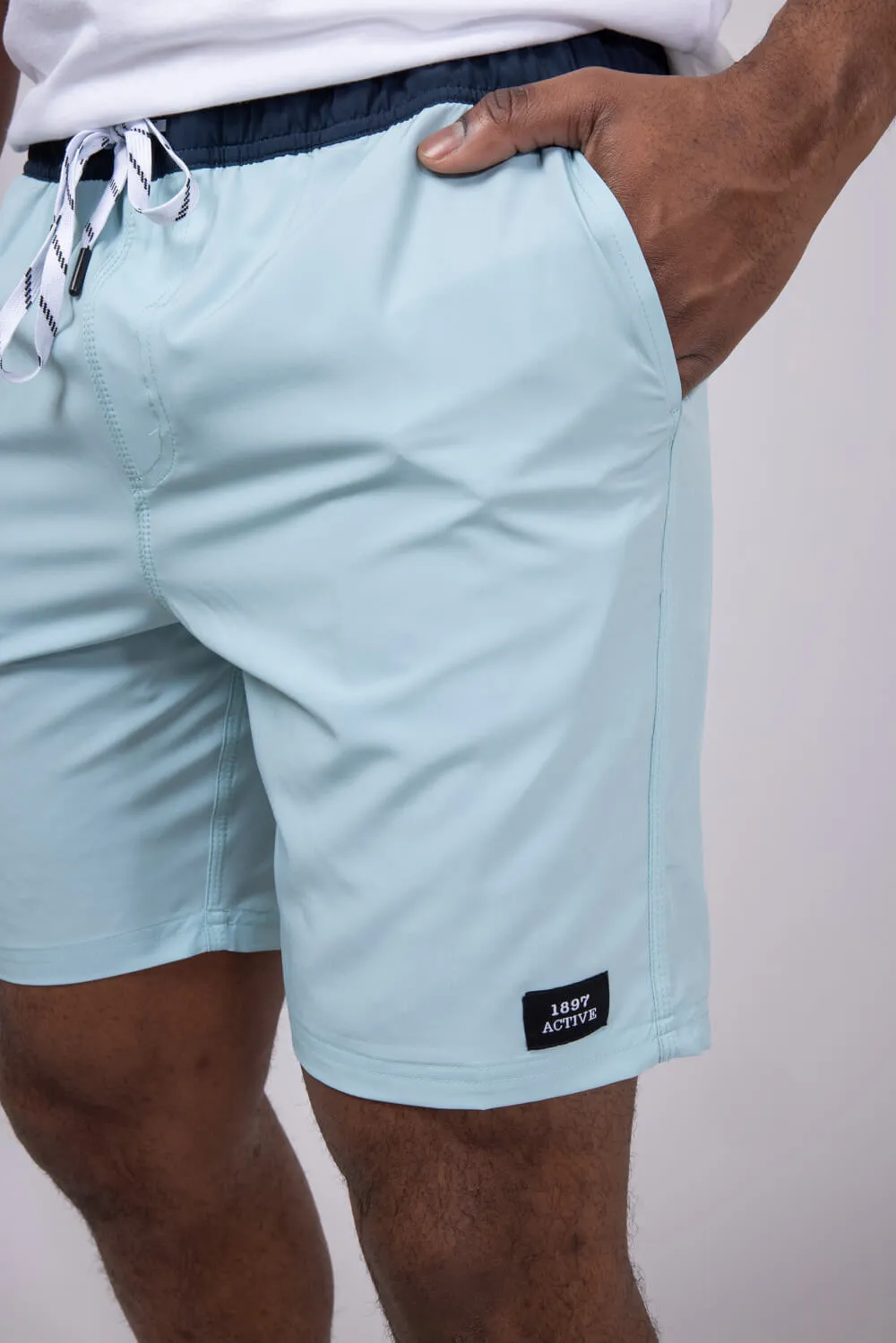 1897 Active Levitate Shorts for Men in Light Blue | STEW26-LIGHT BLUE