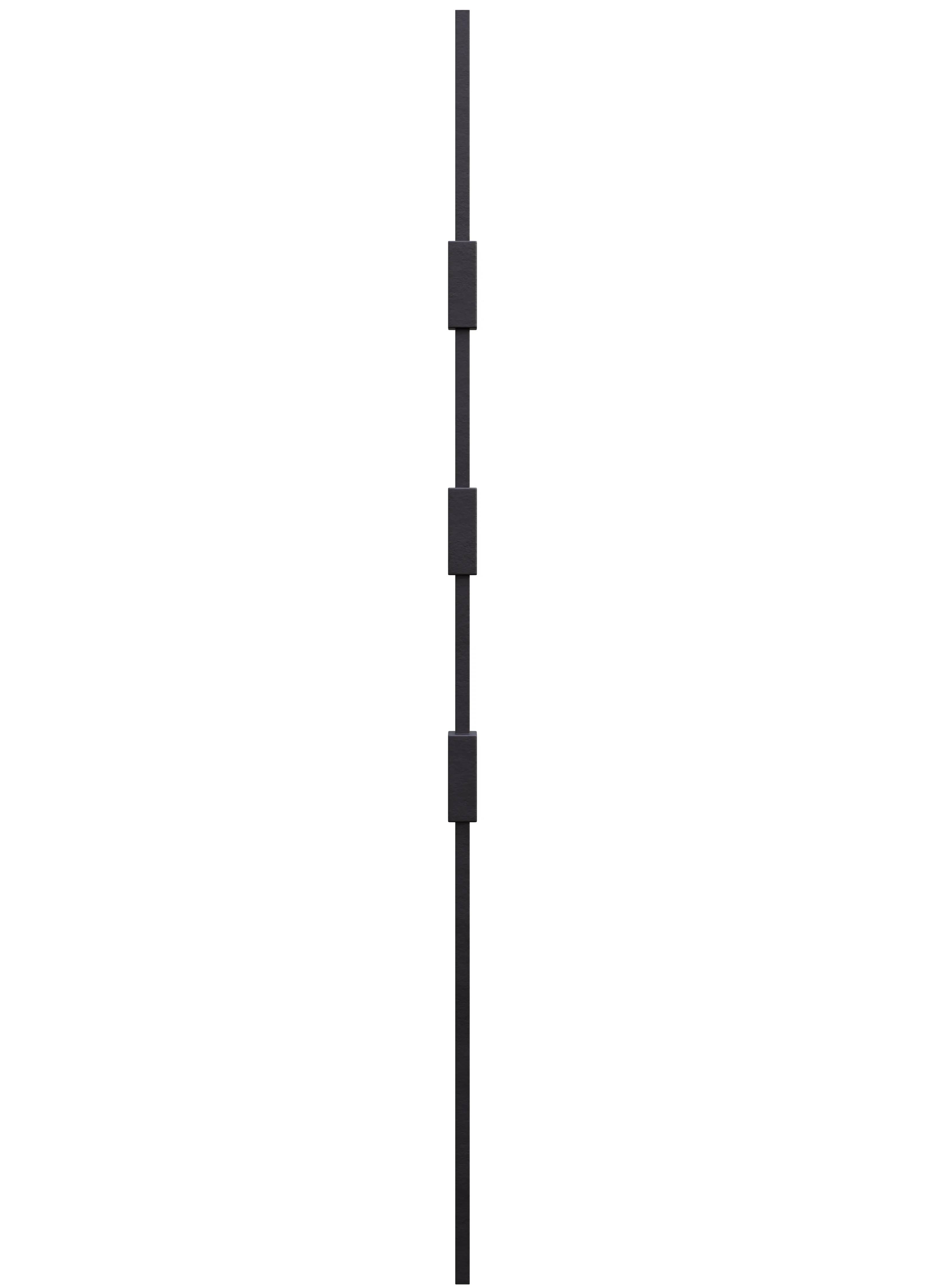 2681 Series M443 Triple Cube Iron Baluster