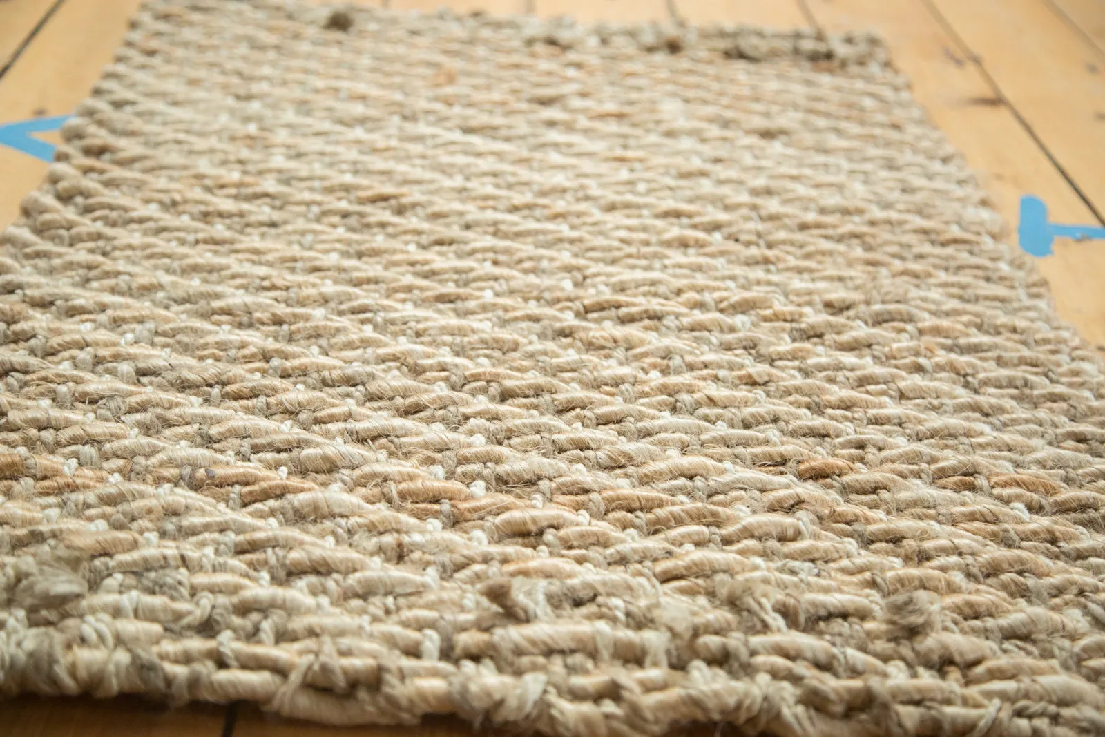 2x3 Hand Braided Ivory Entrance Mat