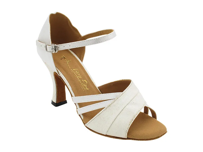 6030 White Stardust & White Satin