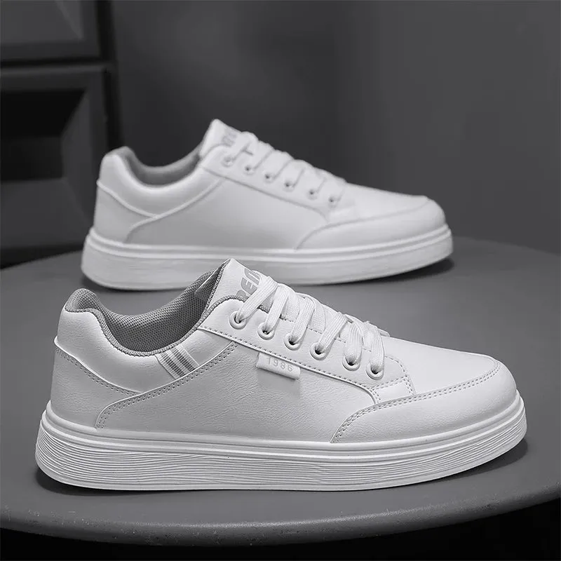 ADVBRIDGE  -  NewHot Selling Women's Sports Shoes, Vulcanized Shoes, Spring and Autumn Breathable Flat Shoes, Young Women's Casual White Shoes