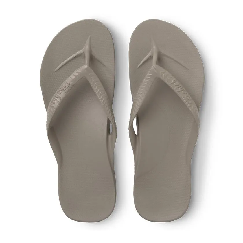 Archies Flip Flops Taupe