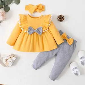 Baby Girls Ruffle Top & Leggings
