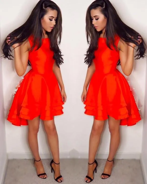 Black High Low Short Prom Dress, Sleeveless Cheap Homecoming Dress, Party Dress MH116
