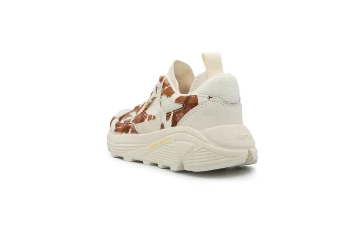 Brandblack Women's Aura Faux Ponyhair Brown Cow