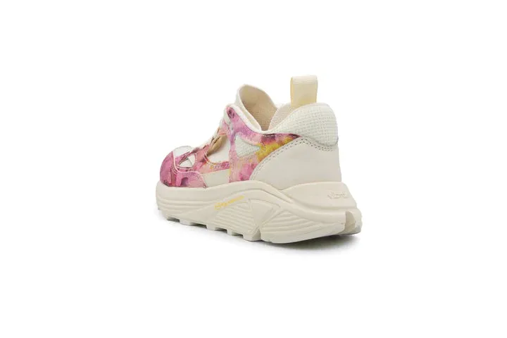 Brandblack Women's Aura Faux Ponyhair Tie Dye Fuchsia Combo
