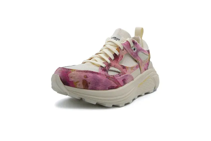 Brandblack Women's Aura Faux Ponyhair Tie Dye Fuchsia Combo