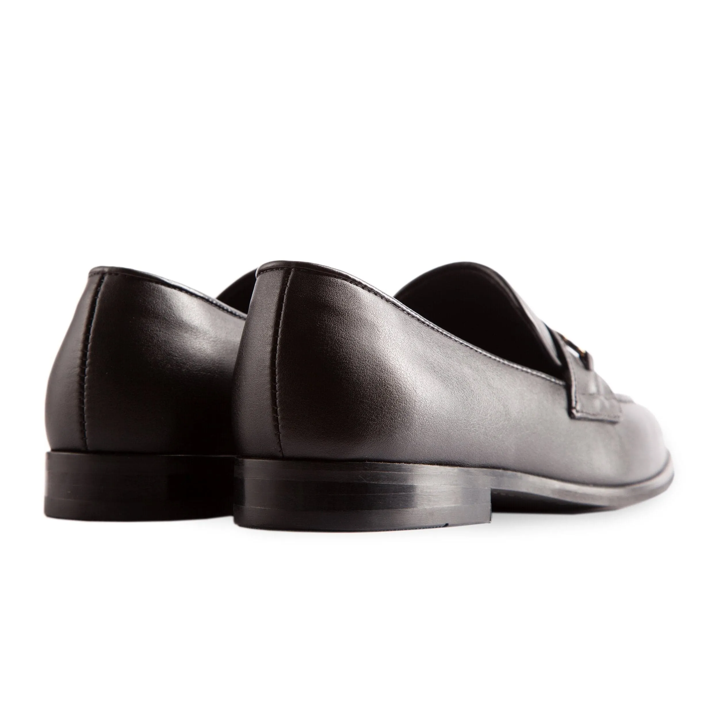 Bridge-Bit Cactus Leather Vegan Loafer | Black