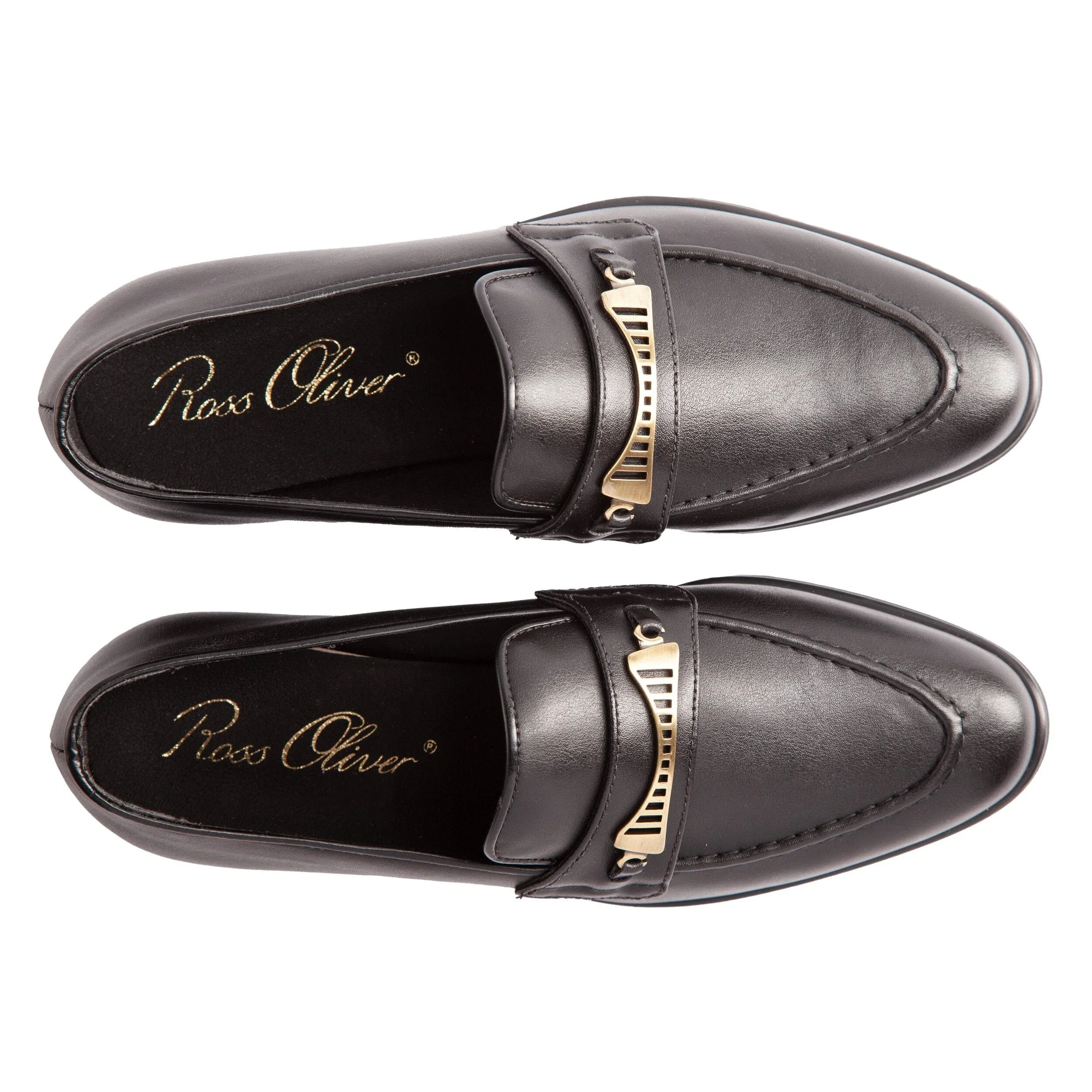 Bridge-Bit Cactus Leather Vegan Loafer | Black