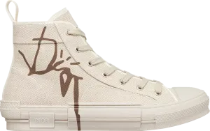 Cactus Jack x Dior B23 High 'Cream and Coffee' Men's Shoes