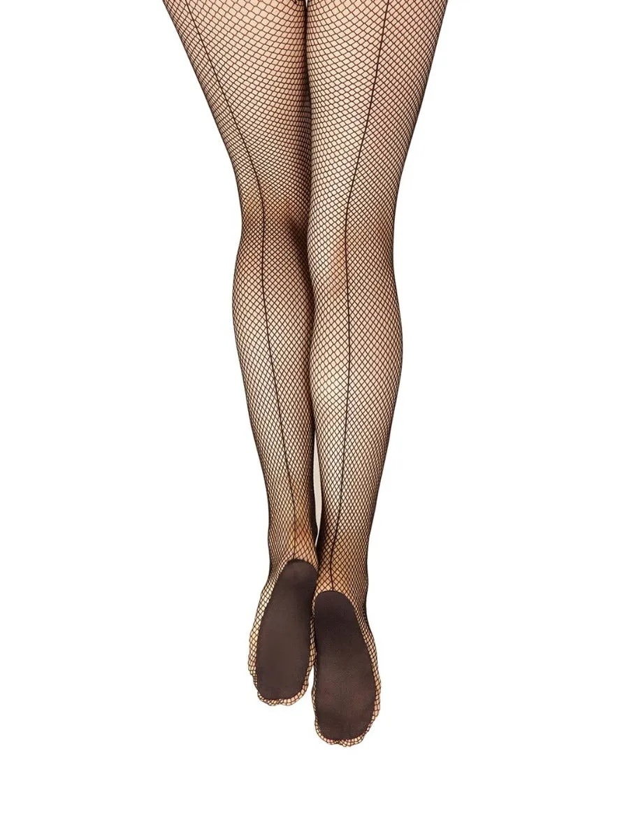 Capezio 3400 Professional Seamed Fishnet Adult Tight