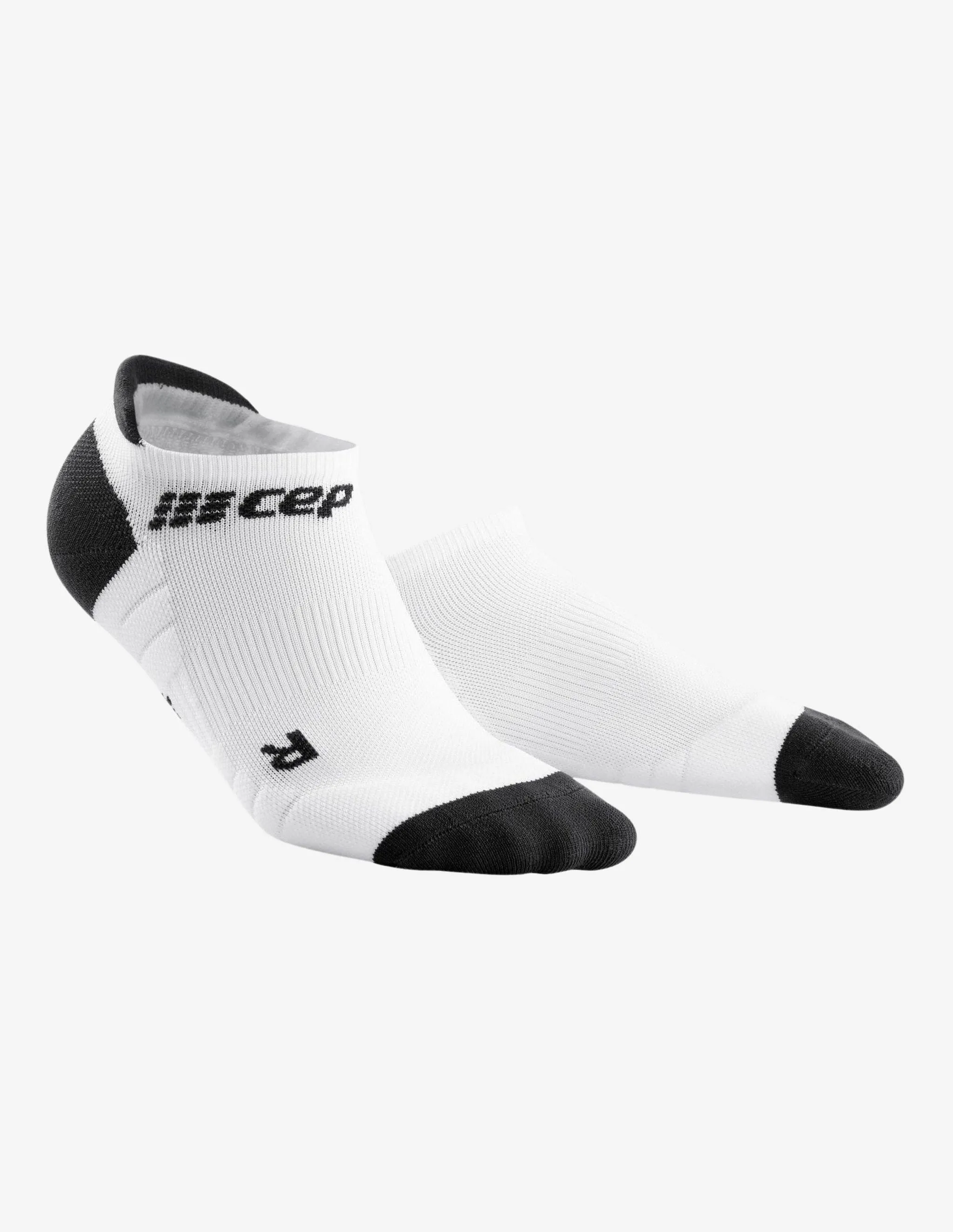 CEP No Show Socks 3.0 White/Grey