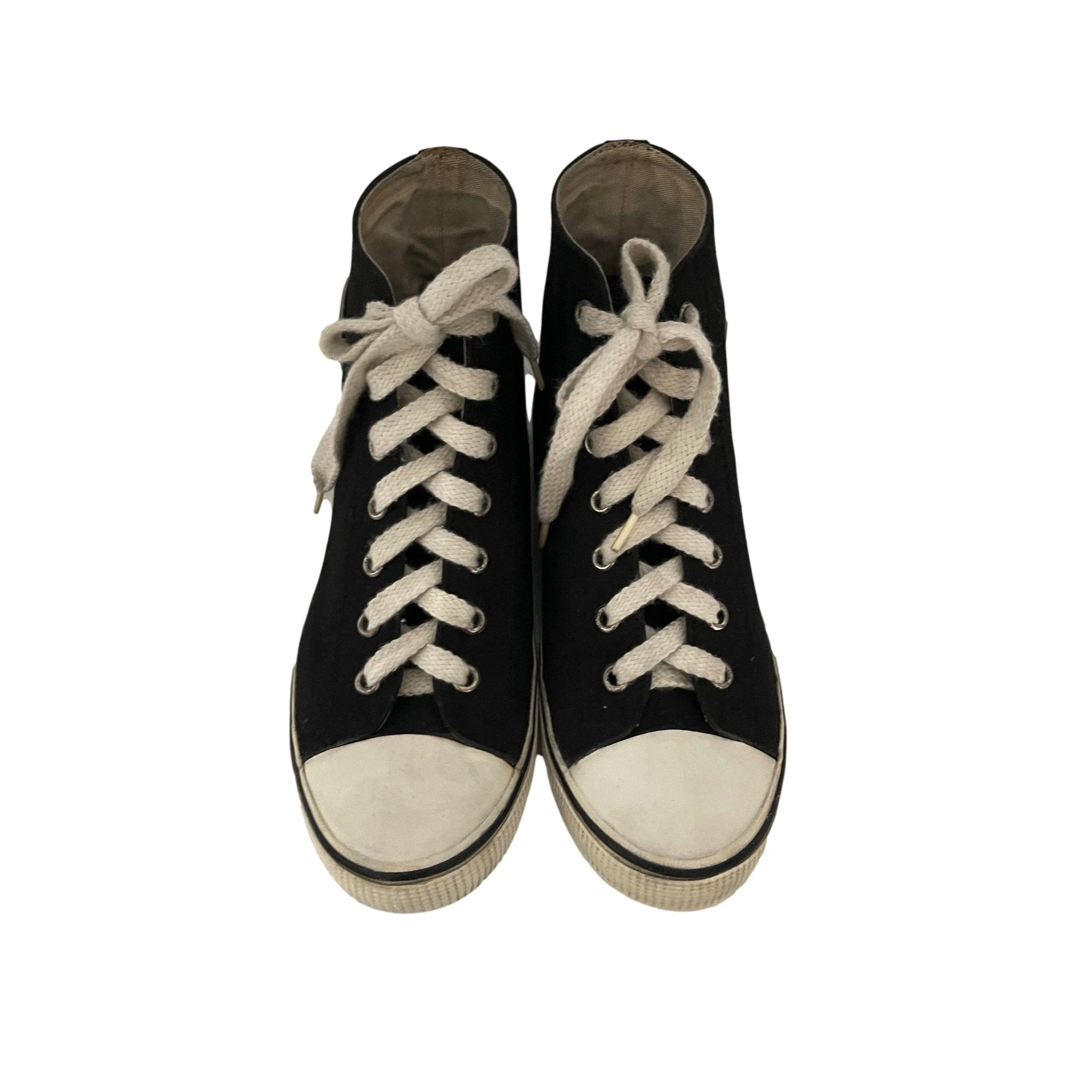 Chanel Black High Tops