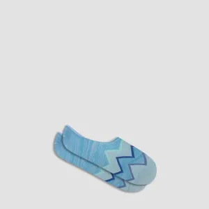 Chevron No-Show Socks