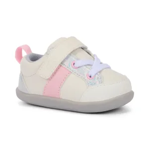 Connor Mini Shoe | Pink & White