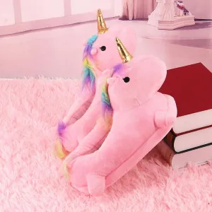 CSS Mommy & Me Unicorn Slippers