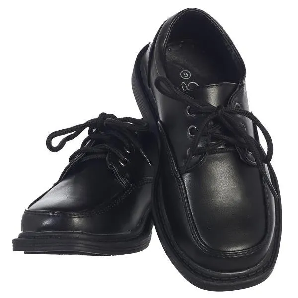 David Boys Lace Up Matte Shoes