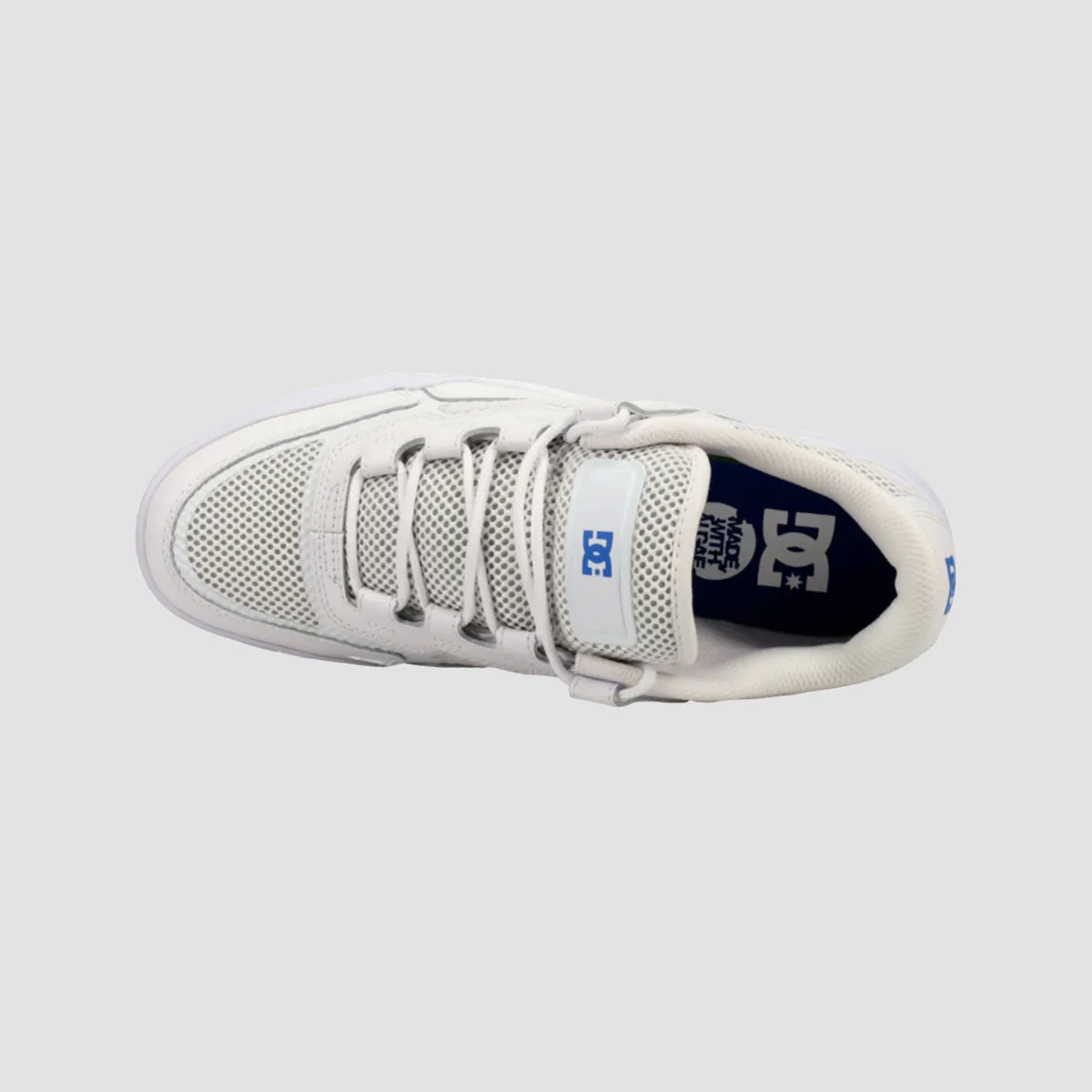 DC Metric Shoes - White/Black/Blue