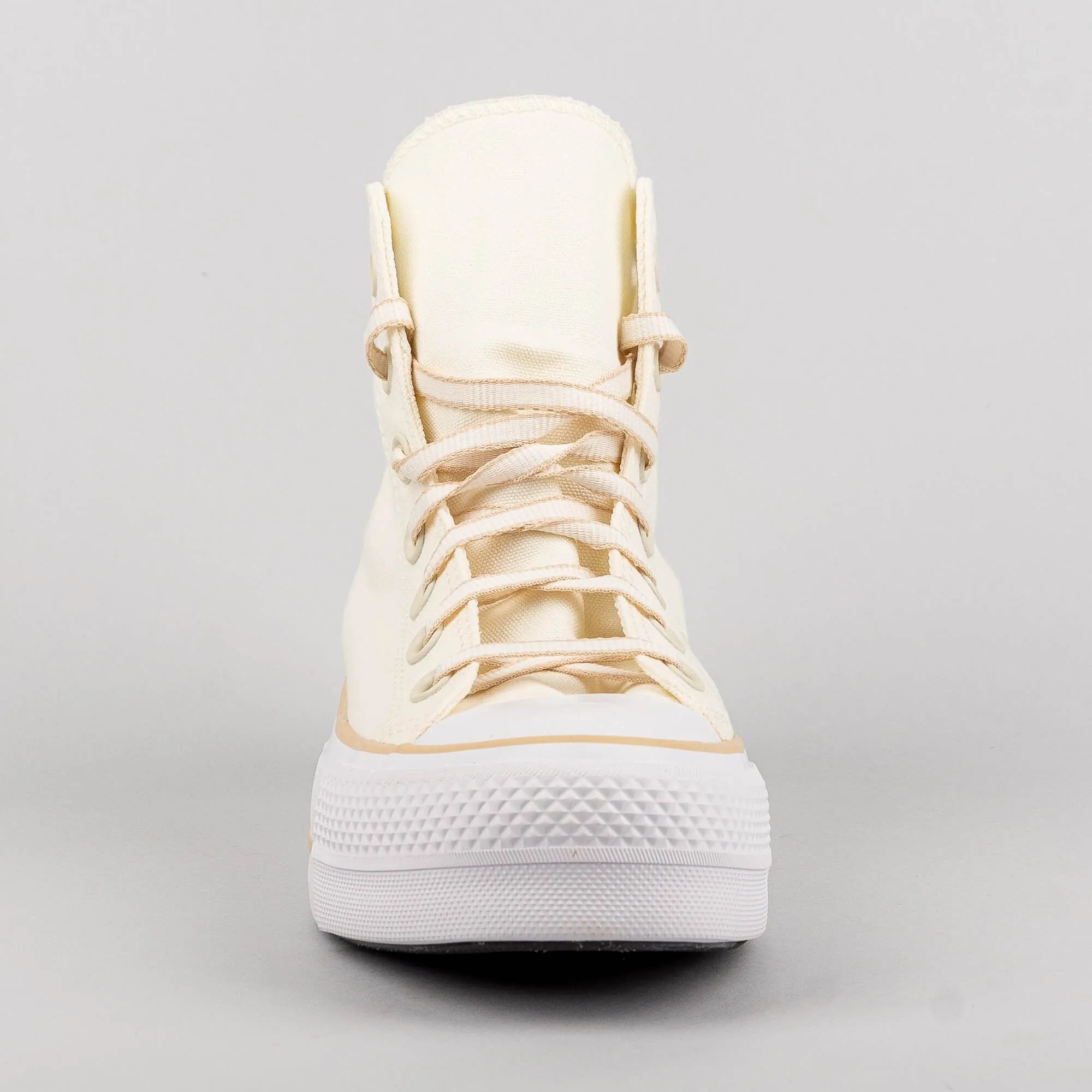 Dámske tenisky Converse Womens Chuck Taylor All Star Lift Outline Sketch High Top Oat Milk/Egret/White
