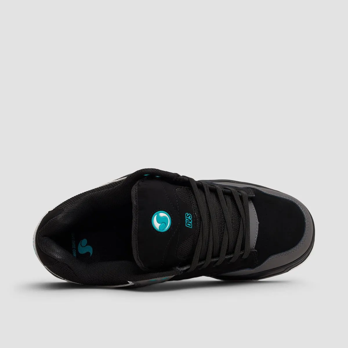 DVS Enduro Heir Shoes - Black/Charcoal/Turquoise Nubuck
