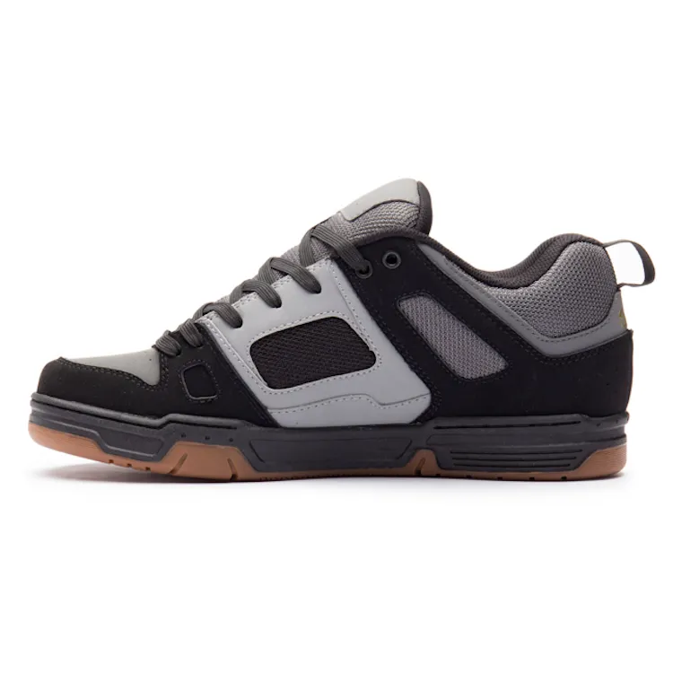 DVS Gambol Black/Charcoal/Gold Nubuck Shoes