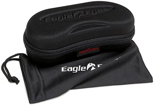 Eagle Eyes Magellan Apollo Gold Sunglasses,Gunmetal Frame/Gold-tone Lens,one size