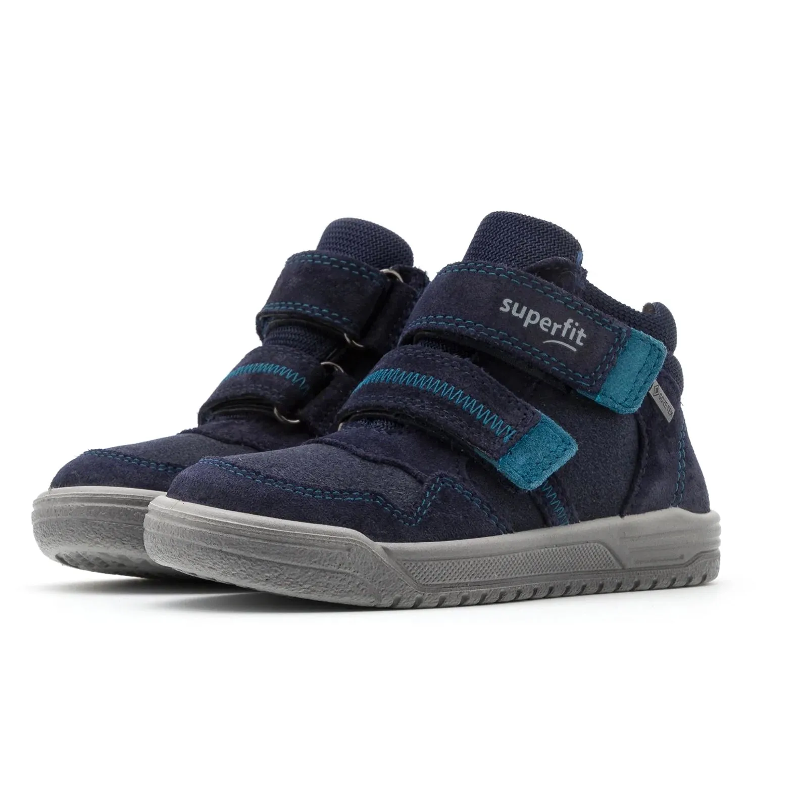 Earth Blue Superfit Hi-Top Trainers