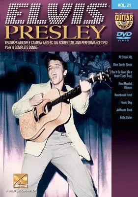 ELVIS PRESLEY GUITAR PLAYALONG DVD V21