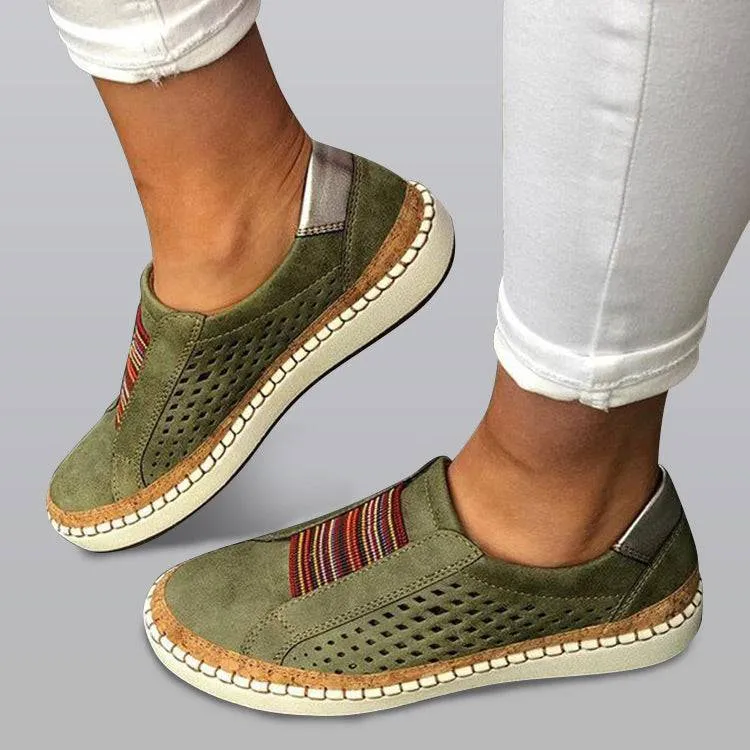 Fanyil Women's Breathable Flat Bottom Bunion Corrector Sneaker Shoes