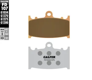 GALFER FD107G1375 HH Sintered Brake Pads