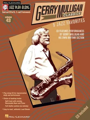 GERRY MULLIGAN CLASSICS JAZZ PLAY ALONG V43