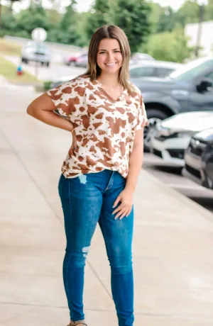 Giddy Up Cow Print