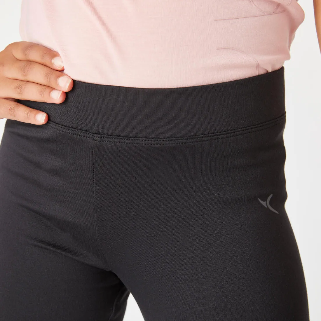 Girls' Warm & Breathable Multisport Leggings - Black