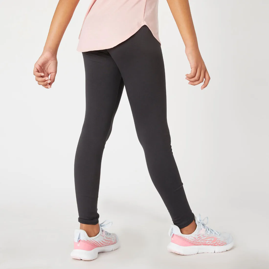 Girls' Warm & Breathable Multisport Leggings - Black