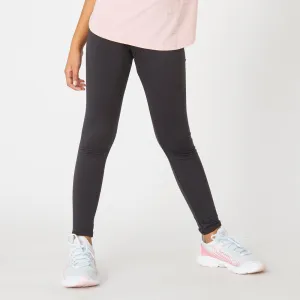 Girls' Warm & Breathable Multisport Leggings - Black