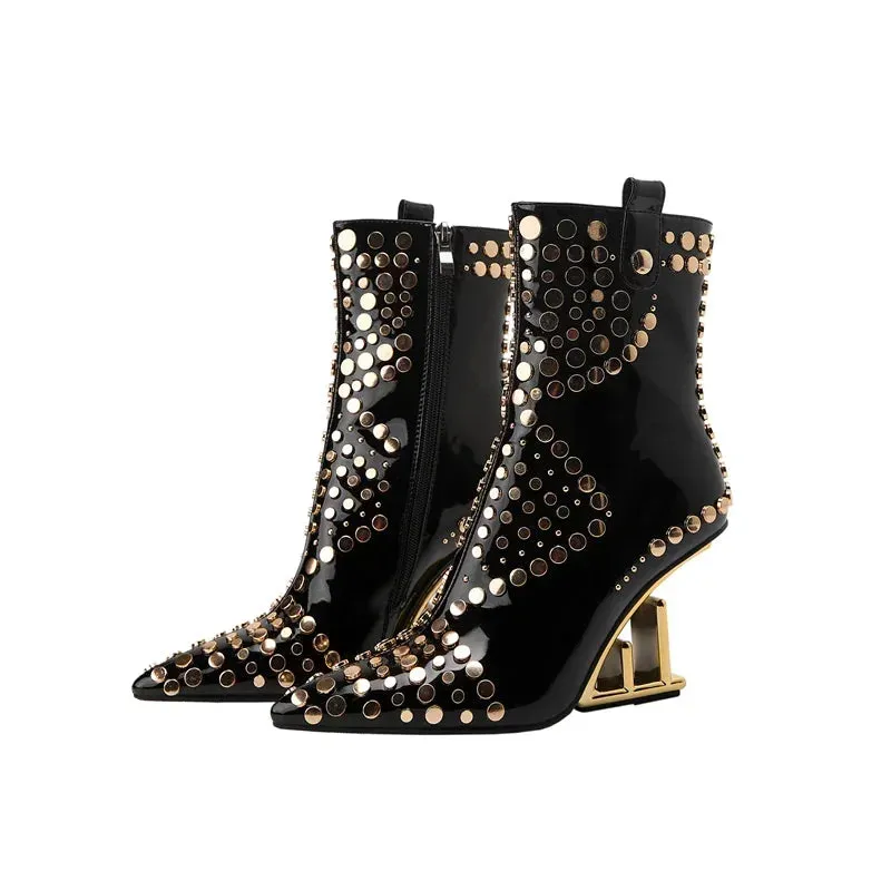 High Quality Irregular High Heel Shoes
