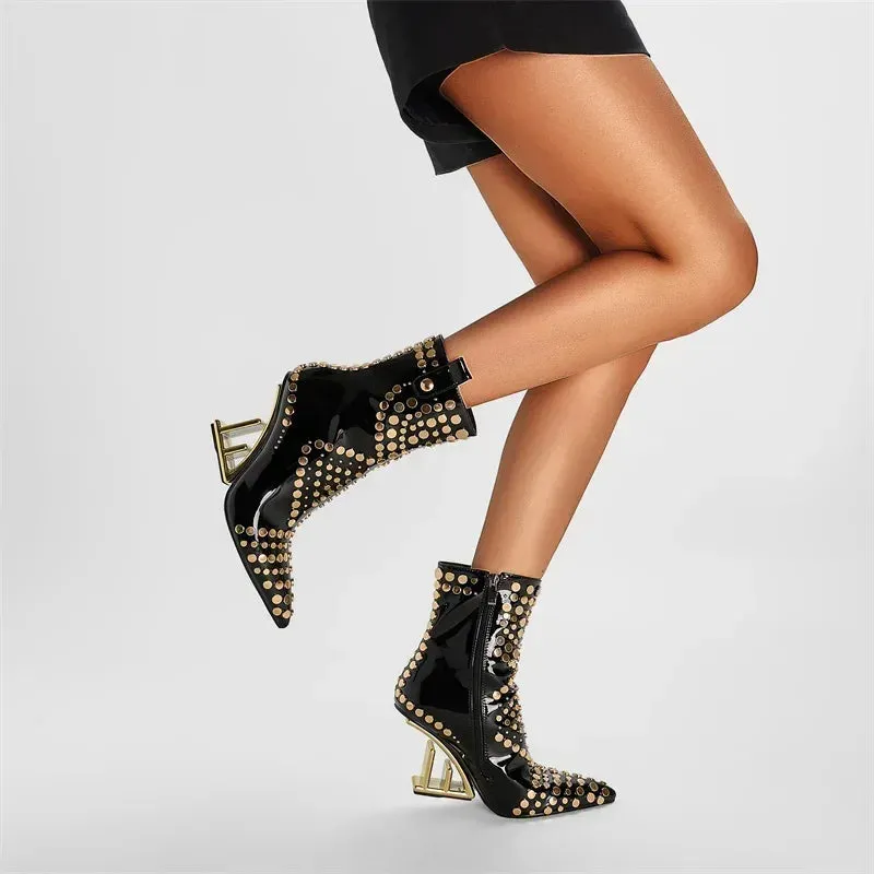High Quality Irregular High Heel Shoes