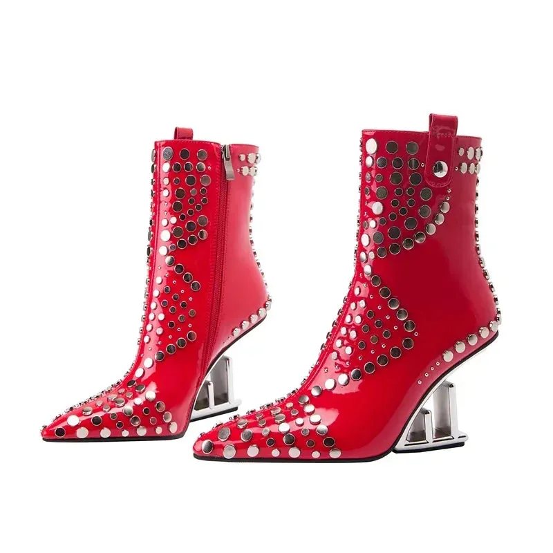 High Quality Irregular High Heel Shoes