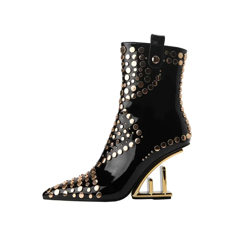 High Quality Irregular High Heel Shoes