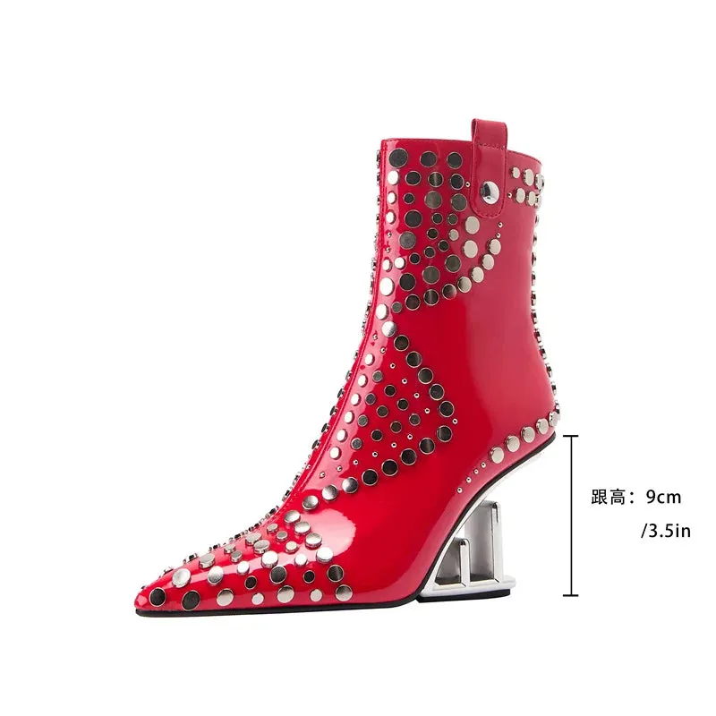 High Quality Irregular High Heel Shoes