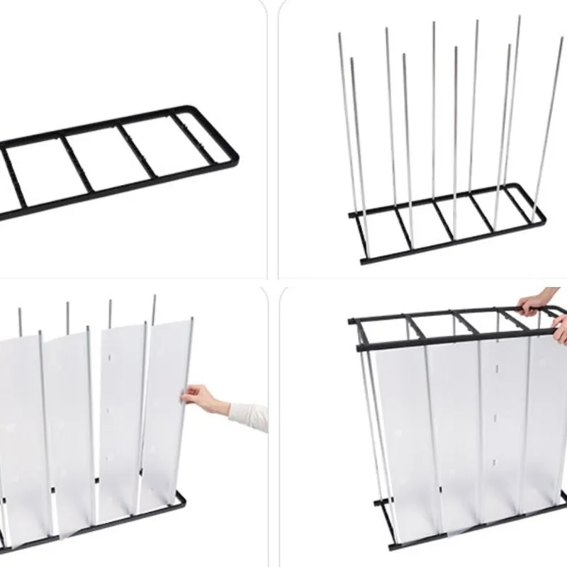 Homlly 5 Tier Tower Shoe Storage Rack with Protective Covers