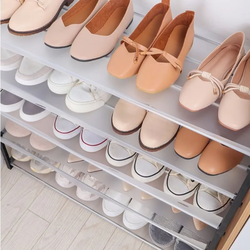 Homlly 5 Tier Tower Shoe Storage Rack with Protective Covers