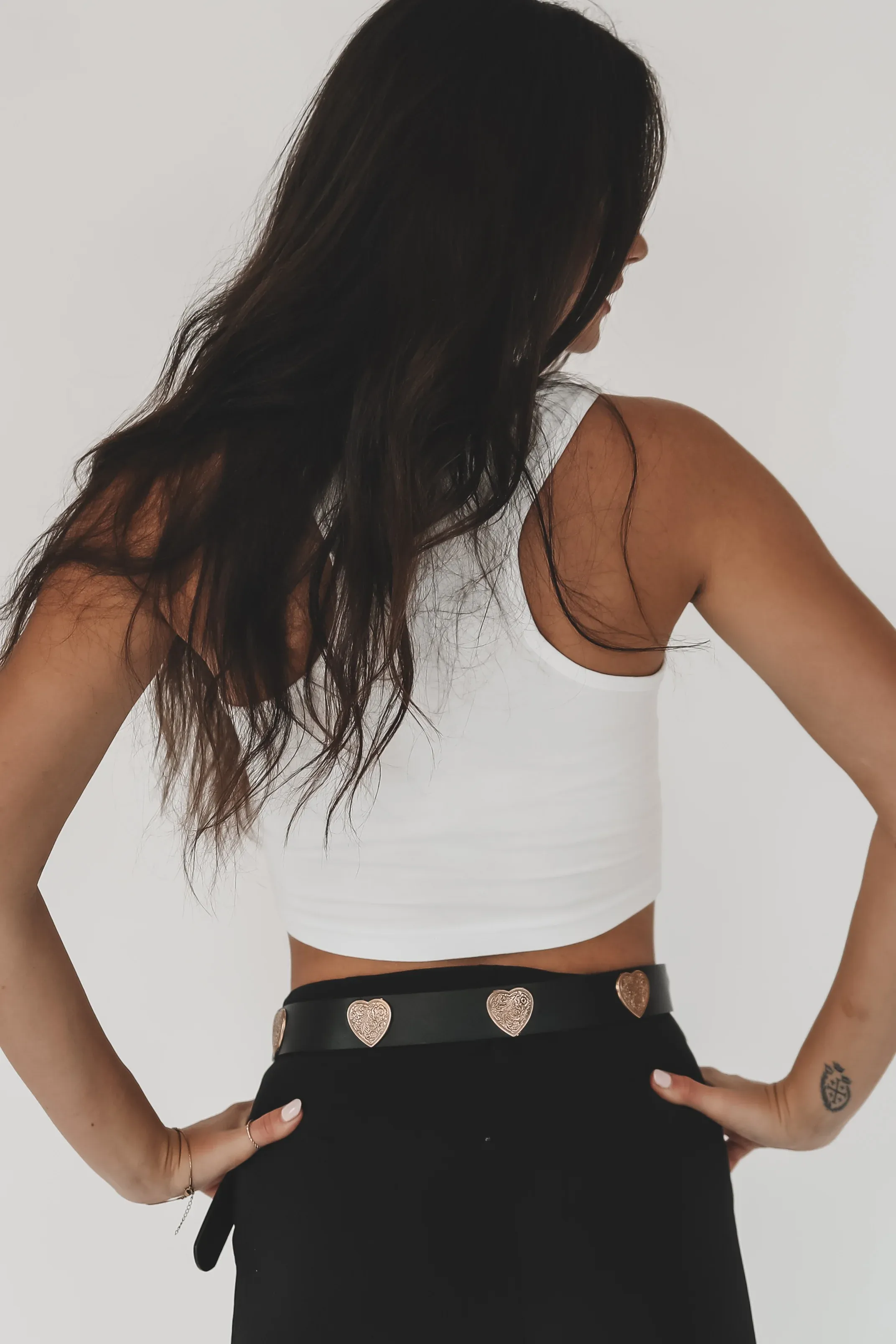 Howdy Fitted Cropped Rodeo Tank Top