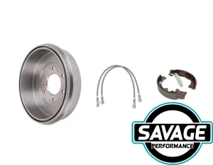 HULK 4x4 - Mitsubishi Triton MN, MQ - Rear Brake Upgrade Kit
