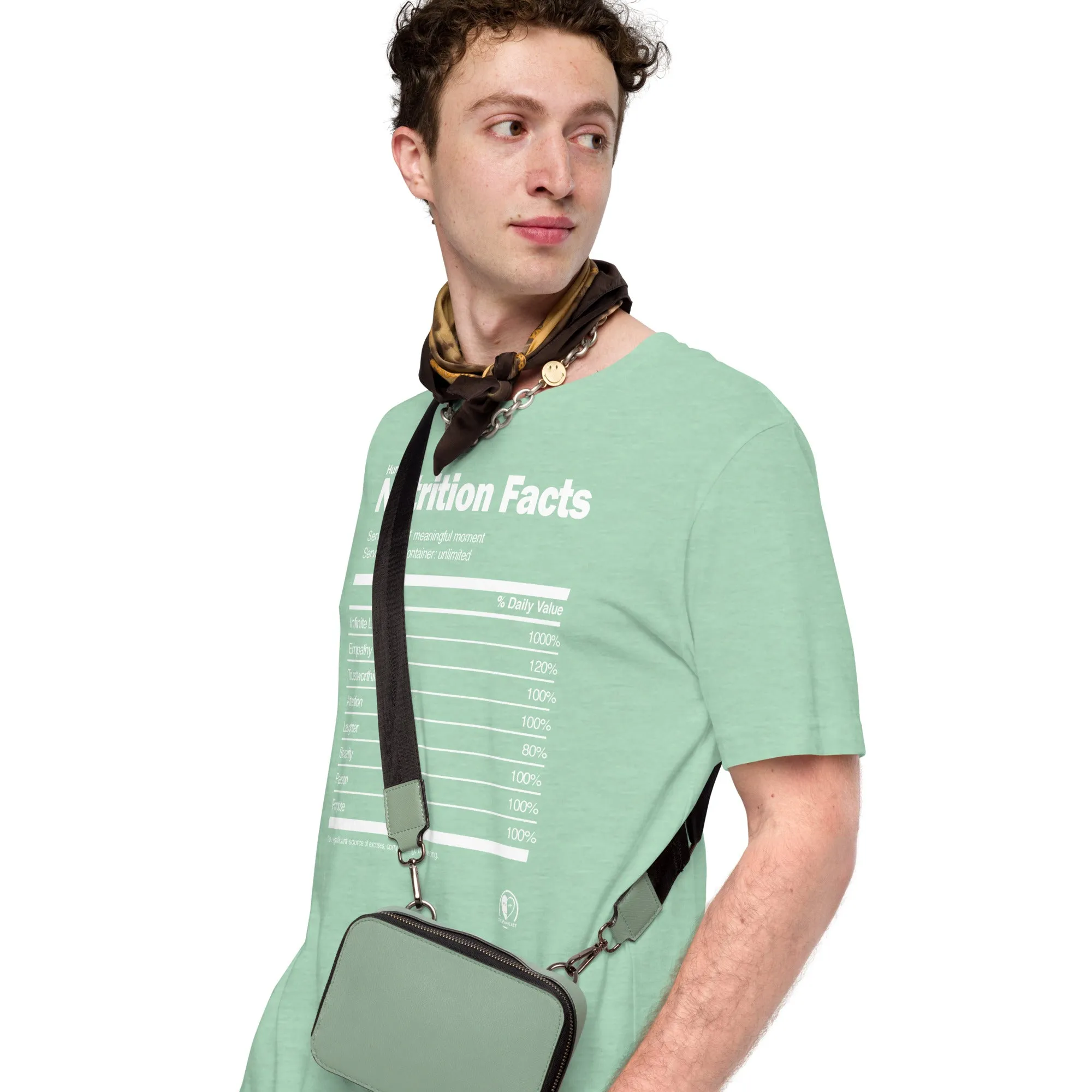 Human Nutrition Facts - Short-Sleeve Staple Unisex T-Shirt
