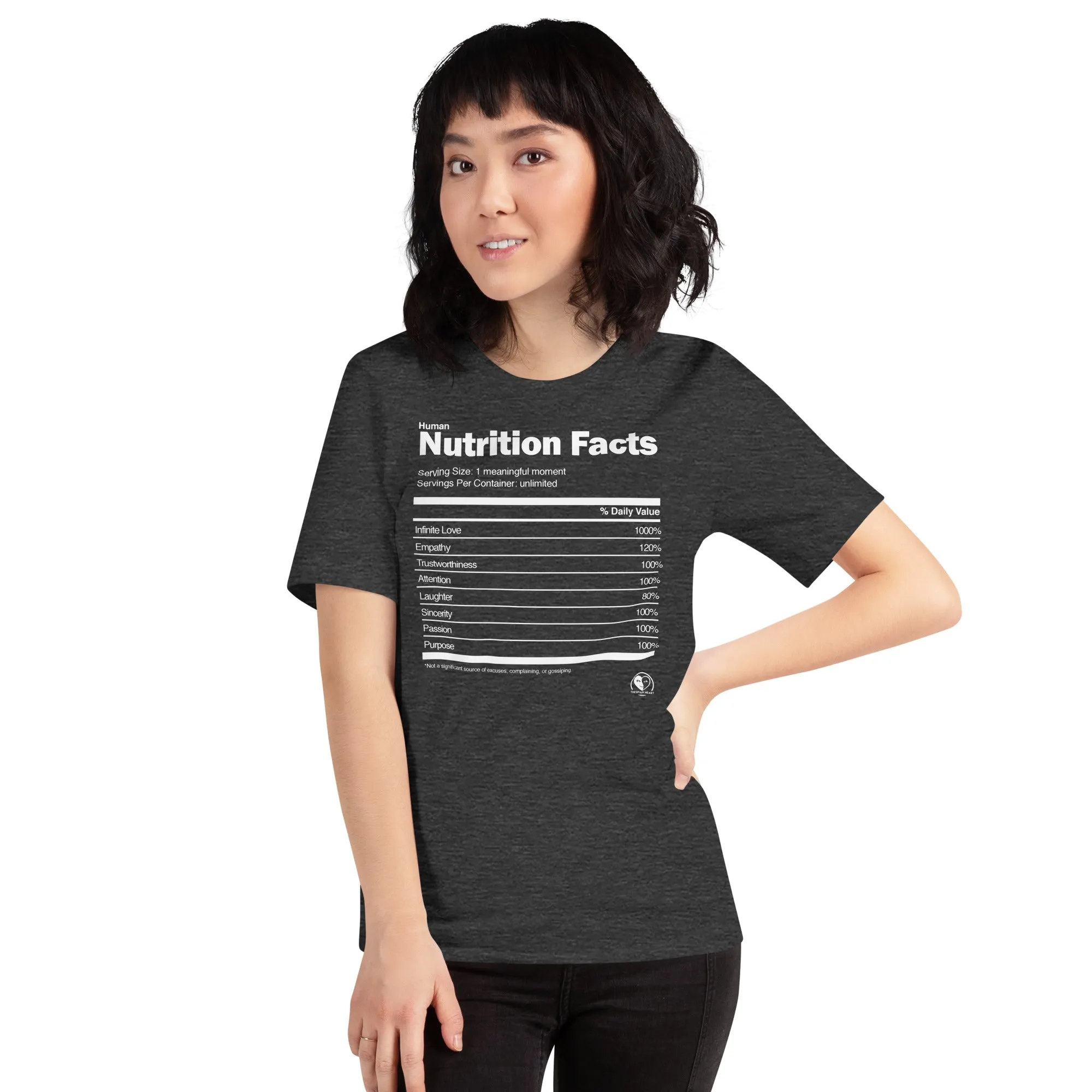 Human Nutrition Facts - Short-Sleeve Staple Unisex T-Shirt