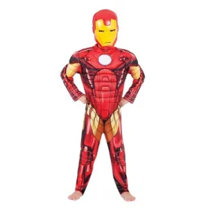 Iron Man Avengers Assemble Deluxe - Size 6-8