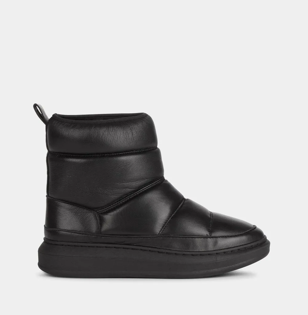 Ivylee - Women's Nappa Leather Moon Boot - Black