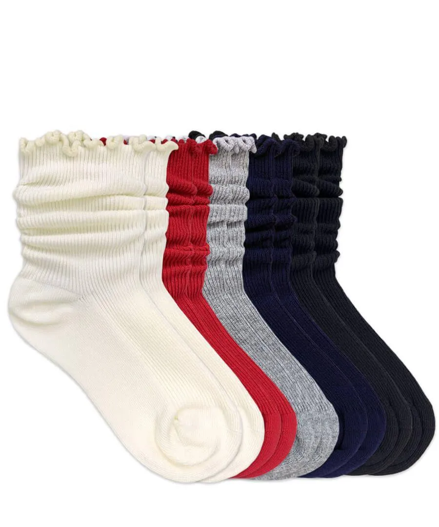 Jefferies 1pk Seamless Turn Cuff Crew Slouch Socks